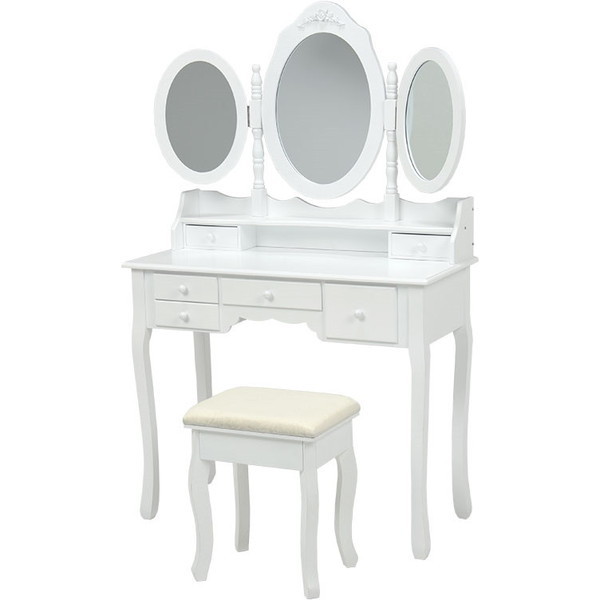 MD-6563WH ドレッサー ホワイト 萩原 メーカー直送