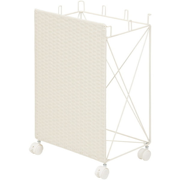 RUD-2423WH 分別ごみ箱ラック ホワイト 萩原 メーカー直送の通販は