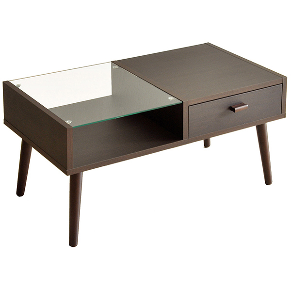 CT-845 ダークブラウン 宮武製作所 [センターテーブル 組立品] メーカー直送の通販は 7,927円