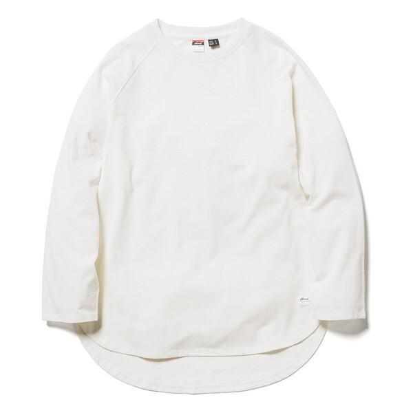 【2/23ポイントUP】ナンガ ECO HYBRID RAGLAN SLEEVE TUNIC TEE WHT FREE NW2211-1G216 N11WWHN4 NANGA エコハイブリッドラグランスリーブチュニックティーの通販は