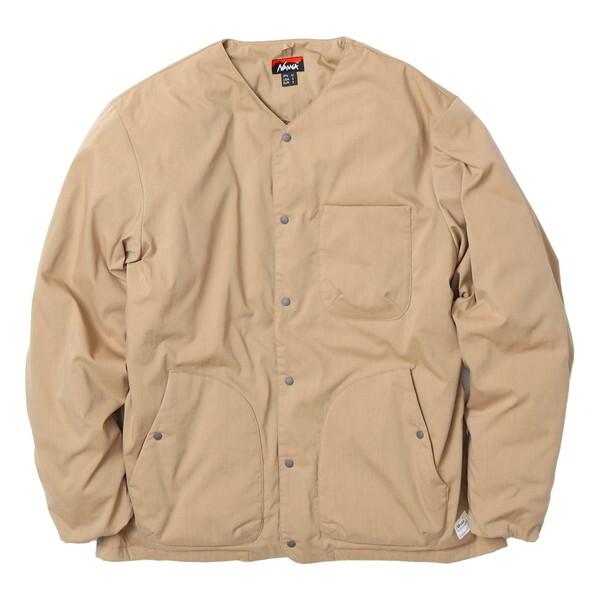 ナンガ ヒノック リップストップ インナーダウン カーディガン HINOC RIPSTOP INNER DOWN CARDIGAN BEG L ND2441-1M300-A N0001904 NANGA