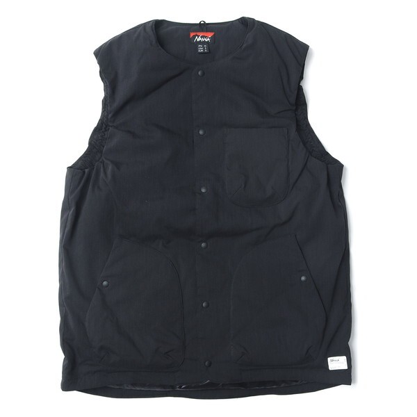 ナンガ ヒノック リップストップ インナーダウン ベスト HINOC RIPSTOP INNER DOWN VEST BLK XXL ND2441-1N304-A N0001916 NANGA