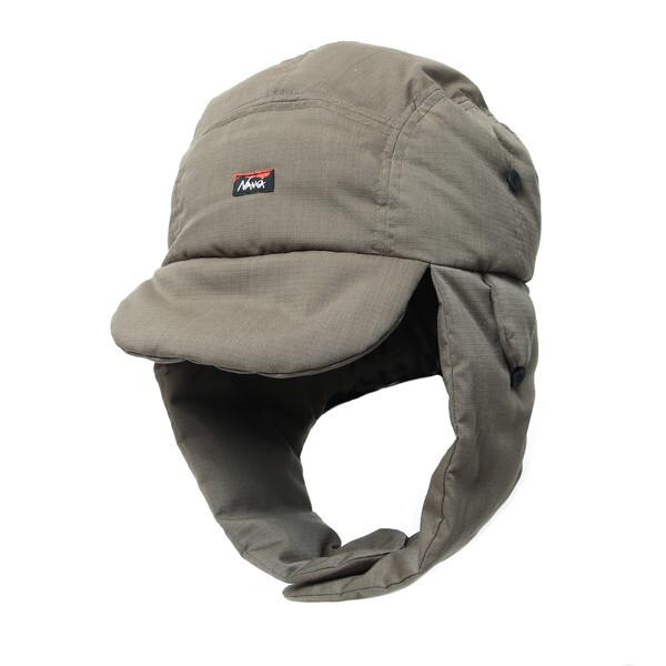 ナンガ HINOC RIPSTOP DOWN EAR FLAP CAP AMG FREE NA2441-3B101-A N0002980 NANGA [キャップ]