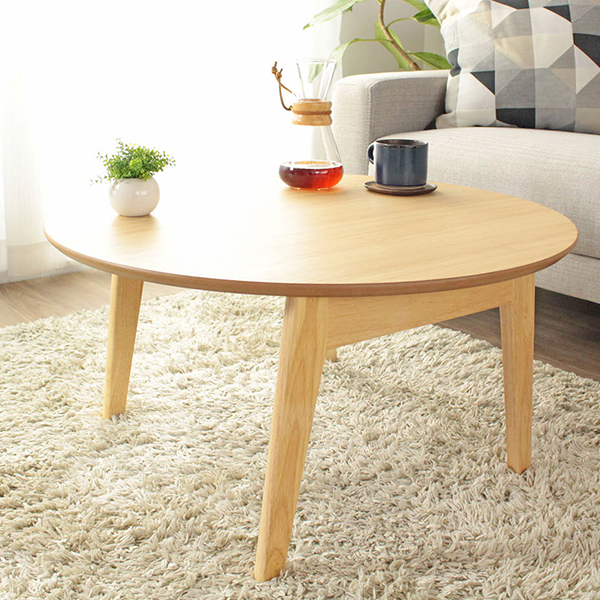 IMT-88-NA ナチュラル Maron 折りたたみ テーブル形 幅75cm 完成品 岩附 メーカー直送