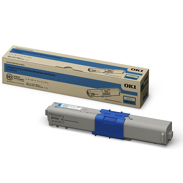 OKI TNR-C4KC1 シアン [トナーカートリッジ]の通販は 9,898円