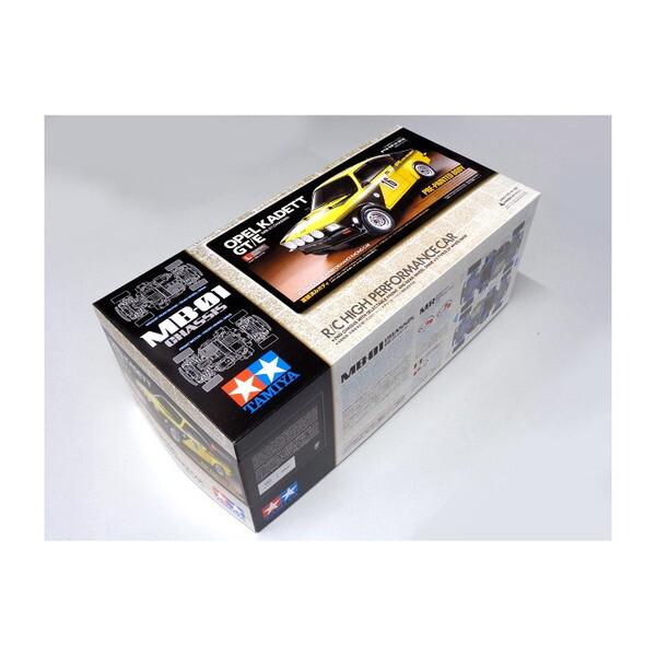 タミヤ 1/10 電動RCカー オペル カデット GT/E (MB-01シャーシ)（塗装