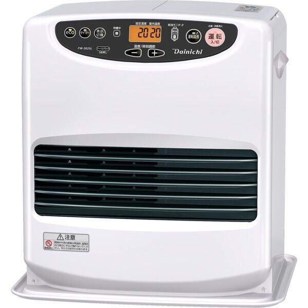 FW-3625L DAINICHI ムーンホワイト [石油ファンヒーター (木造10畳/コンクリ13畳まで)]
