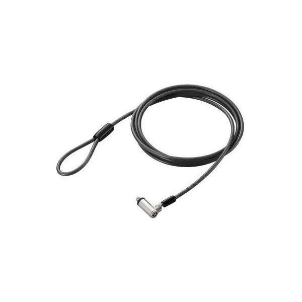 ELECOM ESL-7T セキュリティワイヤー シリンダー錠 シリンダーサイズ直径11mmの通販は 6,069円