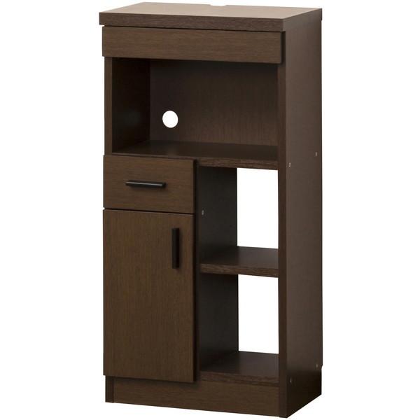 NEWルーター収納40 白木目 クロシオ 27140 (63-1223-29)