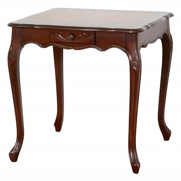 92346 コモ ダイニングテーブル75 引出付 ブラウン クロシオ メーカー直送