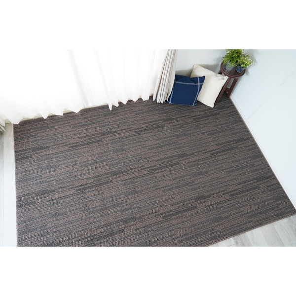 13278886 ピースカーペット ヴィラ 江戸間10帖 ブラウン スミノエ メーカー直送