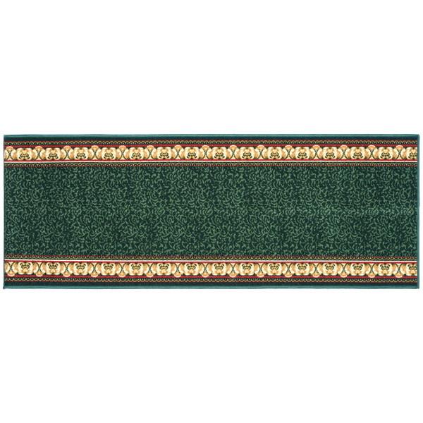 萩原 270022224 タフトプリント廊下敷き 裏貼り アイラス ベージュ 80×340cm メーカー直送の通販は