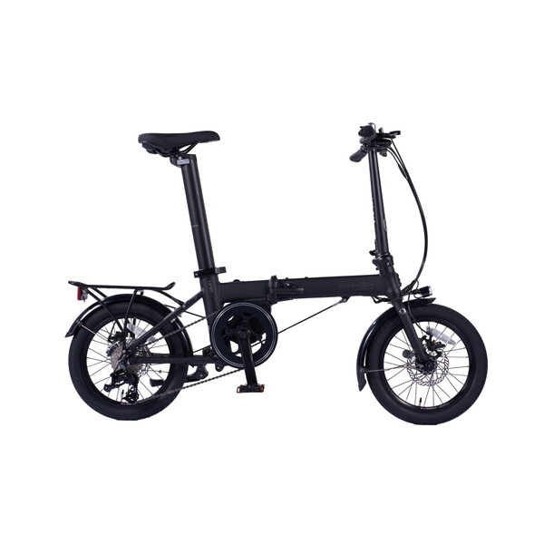 Unio e16 Matt Black DAHON INTERNATIONAL 電動アシスト フォールディングバイク 16インチ アルミフレーム KEA693CM マットブラック