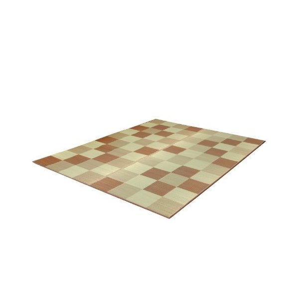 イケヒコ・コーポレーション 8220780 純国産 い草ラグカーペット 「Fブロック2」 約191×250cm ブラウン の通販は