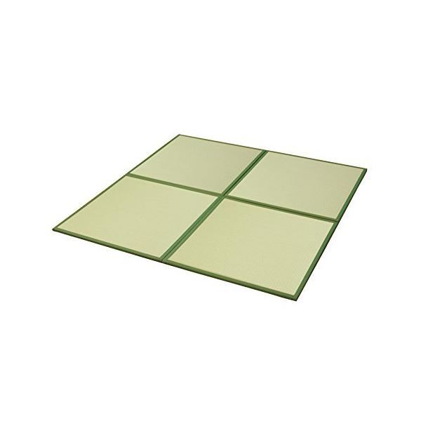 8611330 ポリプロピレン 置き畳 スカッシュ グリーン 82×82×1.7cm 6枚1セットタイプ イケヒコ・コーポレーション メーカー直送の通販は 23,193円