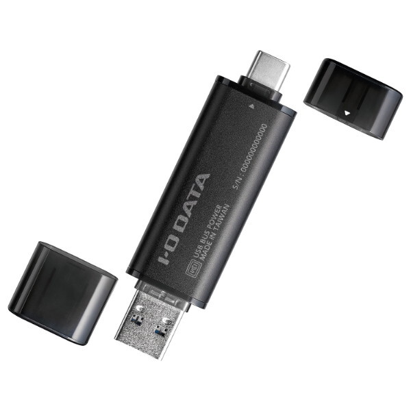 SSPQ-USC250 IODATA [USB 10Gbps(USB 3.2 Gen2) USB-A&USB-C対応 スティックSSD(250GB)] 10,241円
