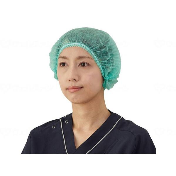 サージキャップ ジャバラタイプ 100枚 グリーン ケース 竹虎 076187 メーカー直送