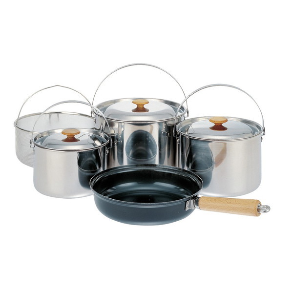 スノーピーク フィールドクッカー PRO.1 アウトドア キャンプ クッカー セット 調理器具 煮る ステンレス CS-021R CS-021R