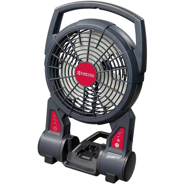 扇風機 充電式 業務用 タイマー 京セラ DF180