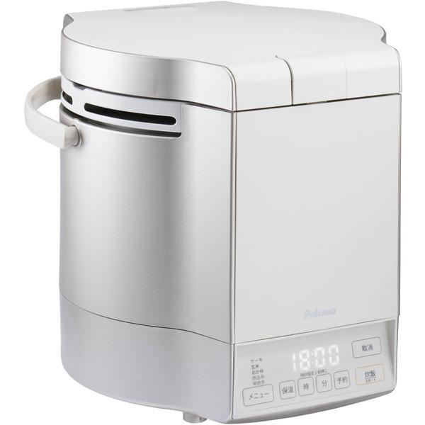 ガス炊飯器 1升炊き パロマ PR-M18TV13A プレミアムシルバー×アイボリー 炊きわざ 都市ガス