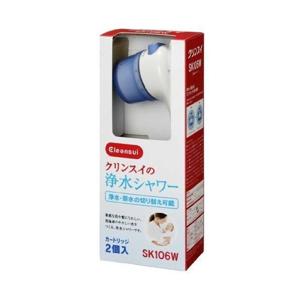 三菱レイヨン SK106W-GR[ピュアピュア 塩素除去シャワーヘッド]
