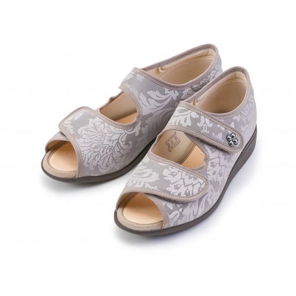 快歩主義L133SL グレージュガラ 22.5 アサヒシューズ KS23486 メーカー直送 5,219円