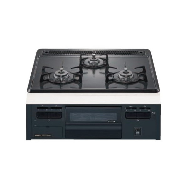 ビルトインガスコンロ 都市ガス ノーリツ メタルトップシリーズ 無水片面焼 温度調節機能なし 60cmタイプ N3GT2RVQ1-13A