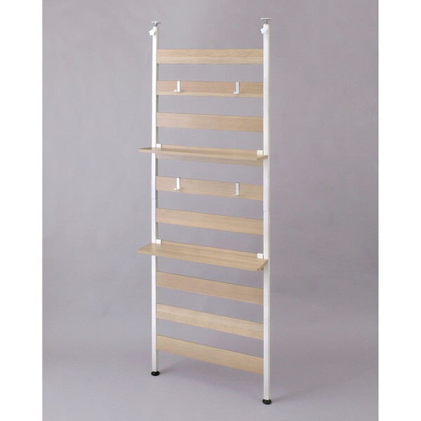 WLR-T66 ホワイト アイリスオーヤマ [ウッドウォールラック棚付き] メーカー直送