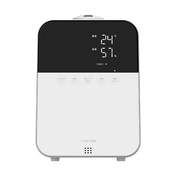 ハイブリッド 加湿器 アイリスオーヤマ HDK-35-W ホワイト (木造和室6畳/プレハブ洋室10畳まで) メーカー直送