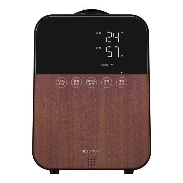 ハイブリッド 加湿器 アイリスオーヤマ HDK-35-TM 木目調 (木造和室6畳/プレハブ洋室10畳まで） メーカー直送