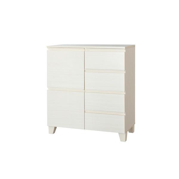 RCB-790 オフホワイト リビングキャビネット アイリスオーヤマ メーカー直送の通販は