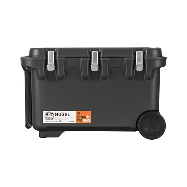 VITC-60 チャコールグレー アイリスオーヤマ HUGEL 真空断熱クーラーボックス 60L