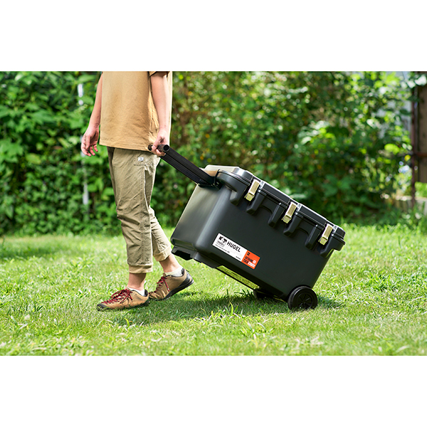 VITC-60 チャコールグレー アイリスオーヤマ HUGEL 真空断熱クーラーボックス 60L