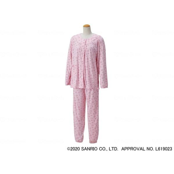 ワンタッチテープパジャマ ハローキティ ピンク M ウェルファン 010802 メーカー直送の通販は