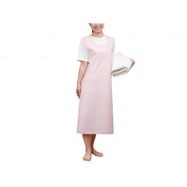 入浴介助エプロン マジックタイプ ピンク L 大阪エンゼル 6012 メーカー直送の通販は 5,516円