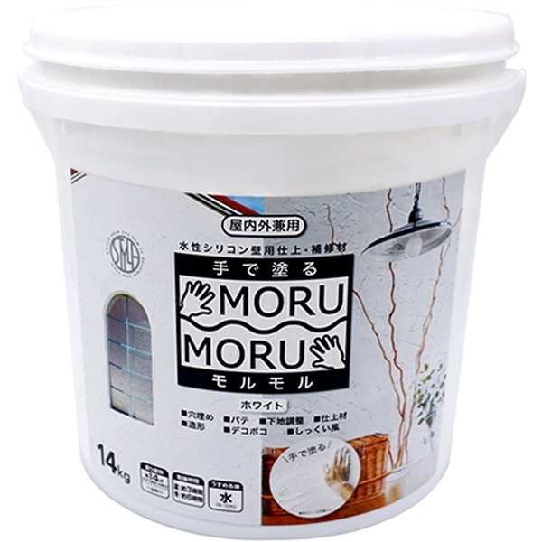 MORUMORU(モルモル) 14kg ニッペ ホワイト