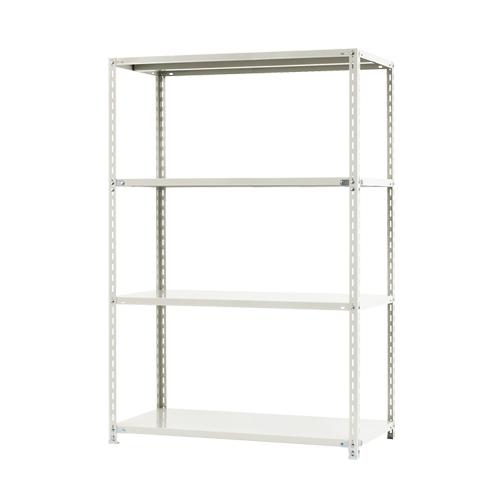 51010602401 スチールラック NC1200-18-4段 ホワイト キタジマ メーカー直送