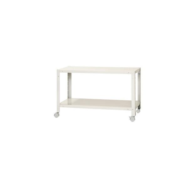 51070005401 NSTR-K054 ホワイト キタジマ [スマートラック 2段 キャスター付] メーカー直送の通販は 5,273円