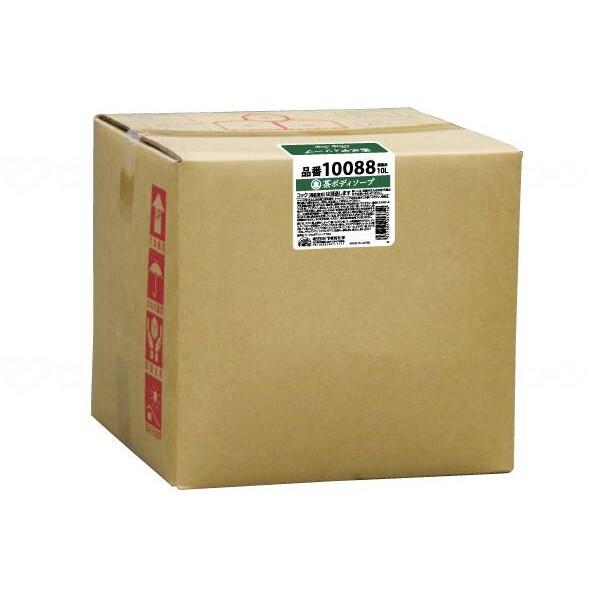 【2/23ポイントUP】【法人限定】 茶ボディソープ バックインボックス 業務用 10L フタバ化学 10088 メーカー直送の通販はその他入浴介助