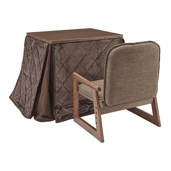 こたつ ユアサプライムス NGM-G69DLH(FBR) おひとり様こたつワイドの通販は 18,480円