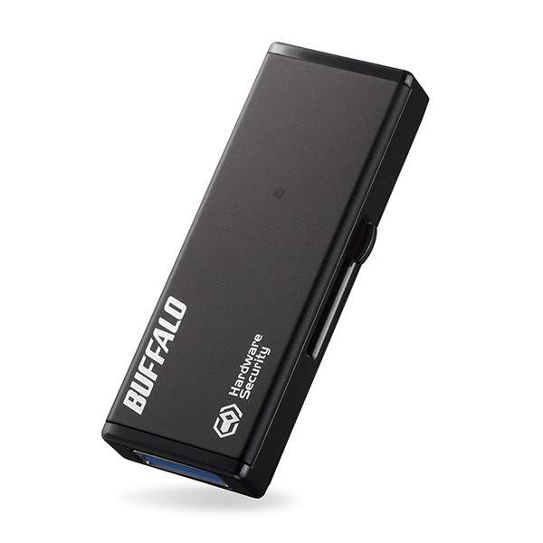 RUF3-HSL32G BUFFALO [USB3.0対応 USBメモリー(32GB) ハードウェア暗号化機能搭載] メーカー直送の通販は