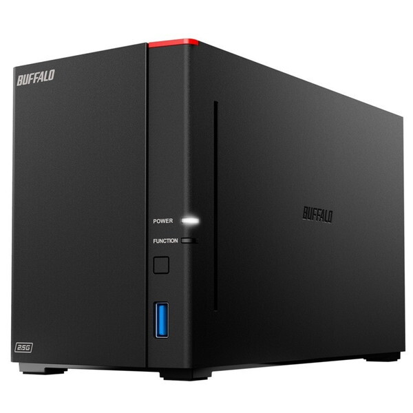 LS720D1202 BUFFALO LinkStation [ネットワーク対応HDD (2.5GbE搭載 高速モデル 2ベイ 12TB(6TB×2))]