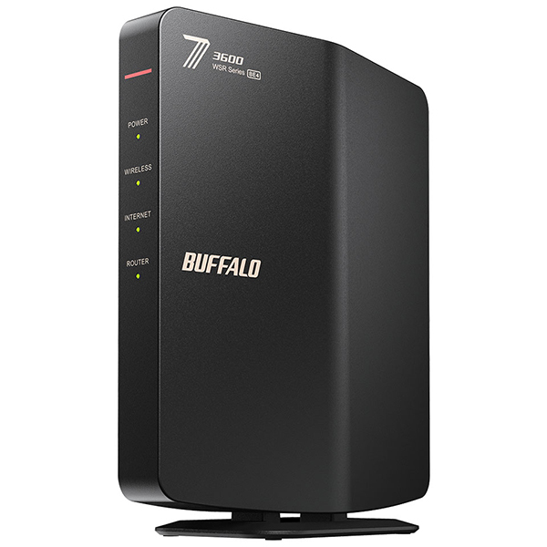 WSR3600BE4P-BK BUFFALO ブラック AirStation [Wi-Fi 7(11be)対応 