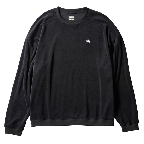 LOGOS by LIPNERボディリカバリーベロアスウェット#35212 ブラック M No.35212713 LOGOS