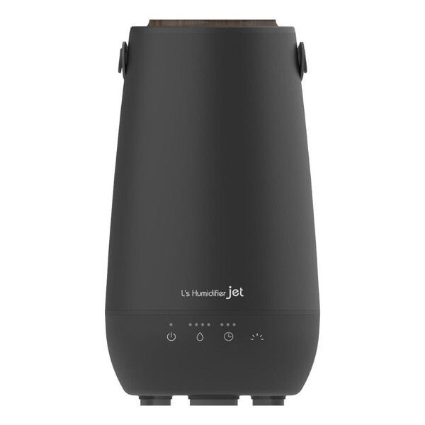 LS-HFJ24 ELAiCE ブラック エルズヒュミディファイア ジェット [超音波式ジェット加湿器 (和室5畳、洋室8畳まで)]