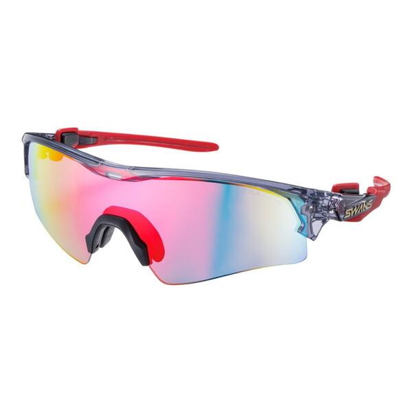 マルチスポーツ FO-3518 CSK FACEONE ULTRA LENS for BALL SPORTSモデル クリアスモーク×クリアスモーク×マットレッド SWANS