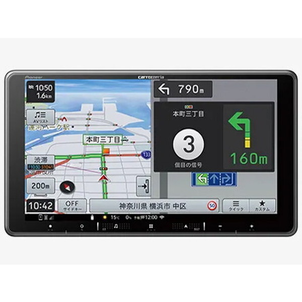 AVIC-RF721 PIONEER 楽ナビ [9V型HD/TV/Bluetooth/SD/チューナー・AV一体型メモリーナビゲーション フローティングモデル]の通販は