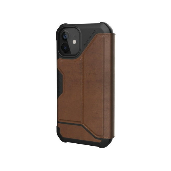 UAG-IPH20SF-LBR レザーブラウン METROPOLIS URBAN ARMOR GEAR [iPhone 12 mini用ケース]の通販は 7,154円