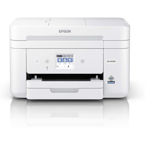 EPSON EW-M530F ホワイト ビジネスインクジェット [A4カラーインクジェット複合機 (コピー/スキャナ/FAX)] メーカー直送