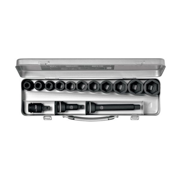 TBP411PA 京都機械工具（KTC） [12.7sq.インパクトレンチ用ソケットレンチセット (スタンダード)] メーカー直送